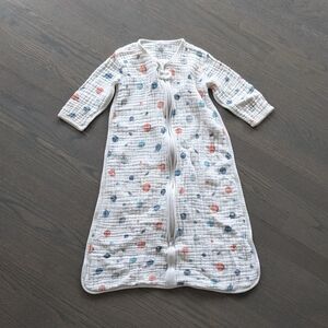 Hudson Baby Unisex Baby Long Sleeve Muslin Sleeping Bag Wearable Blanket 12M-18M